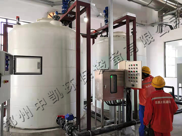 上海城投150m3石灰乳制備系統
